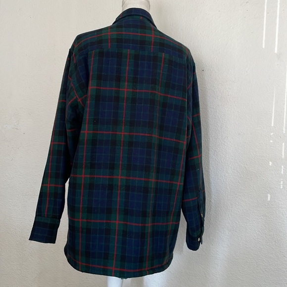 Vintage High Sierra Plaid Insulated Wool Shirt - Picture 10 of 10